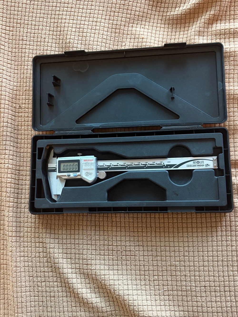 ABSOLUTE Digital Caliper — Black/Silver